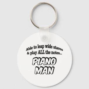 Piano Man - Musiksuperheld Schlüsselanhänger