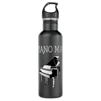 Piano Man - Piano Player Pianist Klassische Musik  Edelstahlflasche