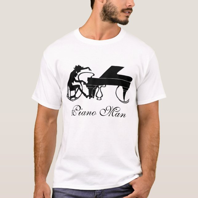 Piano Man T-Shirt (Vorderseite)