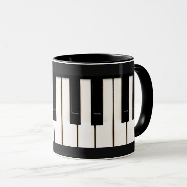 Piano 🎹 Mug (Devant droit)