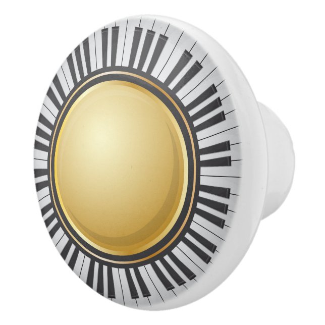 Piano Music Cabinet Knobs Keramikknauf (Rechts)