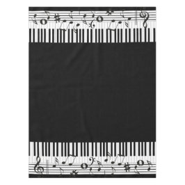 Piano Music Design Tablecloth Tischdecke