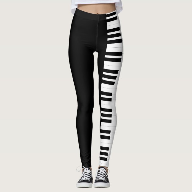 PIANO MUSIC LEGGINGS (Vorderseite)