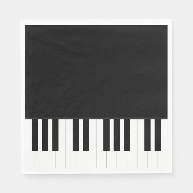 PIANO MUSIC SERVIETTE (Vorderseite)