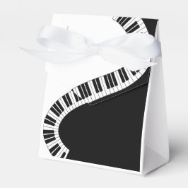 Piano Musical Favor Box II Geschenkschachtel