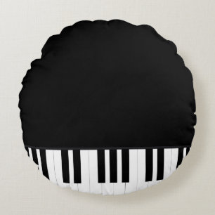PIANO-MUSIK RUNDES KISSEN