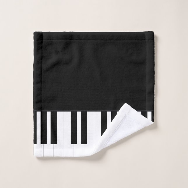 PIANO-MUSIK WASCHLAPPEN (Waschlappen)