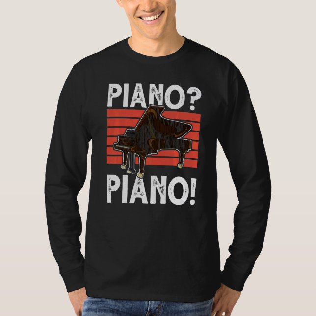 Piano-Musiker Pianist Pianist Pia T-Shirt (Vorderseite)