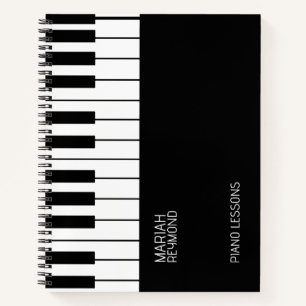 Piano Notizbuch