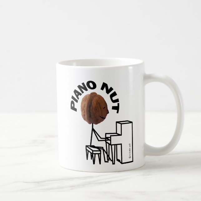 Piano Nut Kaffeetasse (Rechts)