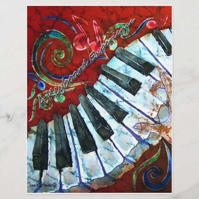 PIANO-PAPIER - Ein Keyboard-Erlebnis (Vorderseite)