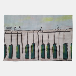 Piano Personnes Serviettes de cuisine