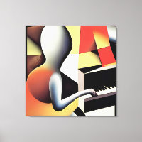 Piano Player - Art von Airbrush