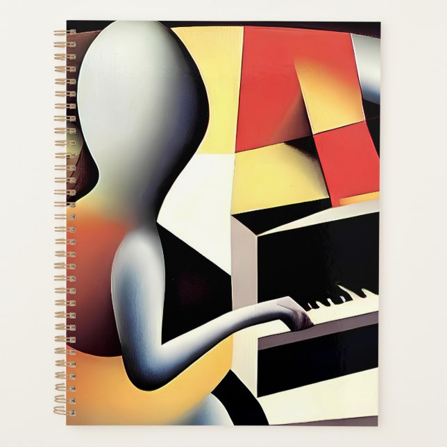 Piano Player - Art von Airbrush Planer (Vorderseite)