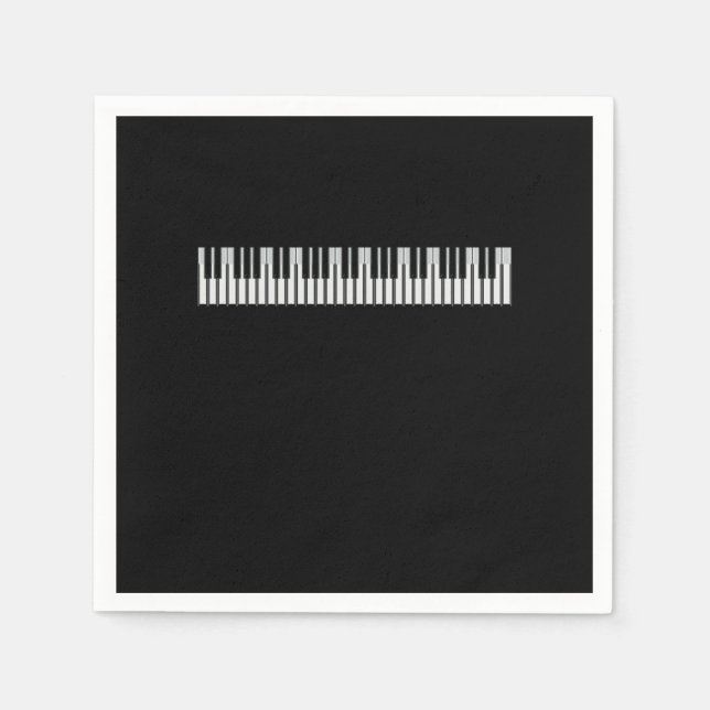Piano Player Grand Piano Keyboards Musician Gift Serviette (Vorderseite)