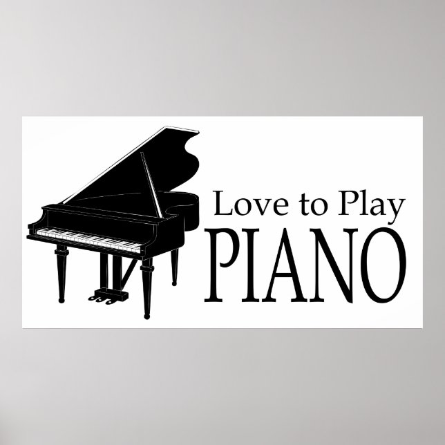 Piano Poster (Vorne)