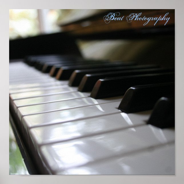 Piano Poster (Vorne)