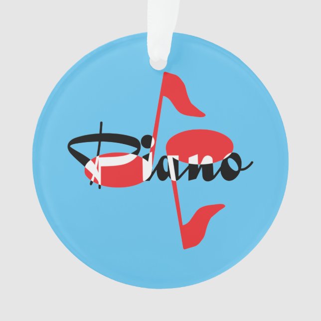 Piano Red Notes (devant)