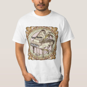 Piano-Rhythmus-T-Shirt T-Shirt