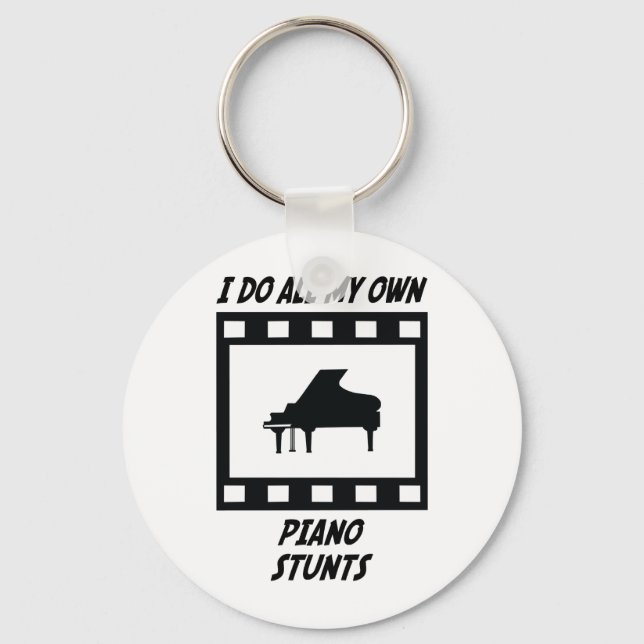 Piano Stunts Schlüsselanhänger (Vorderseite)