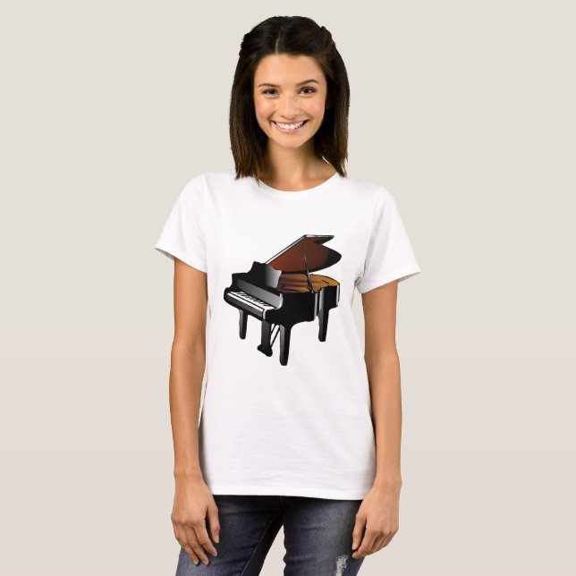 Piano T-Shirt (Vorne ganz)