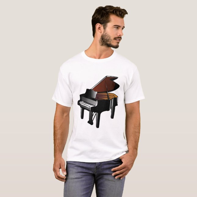 Piano T-Shirt (Vorne ganz)