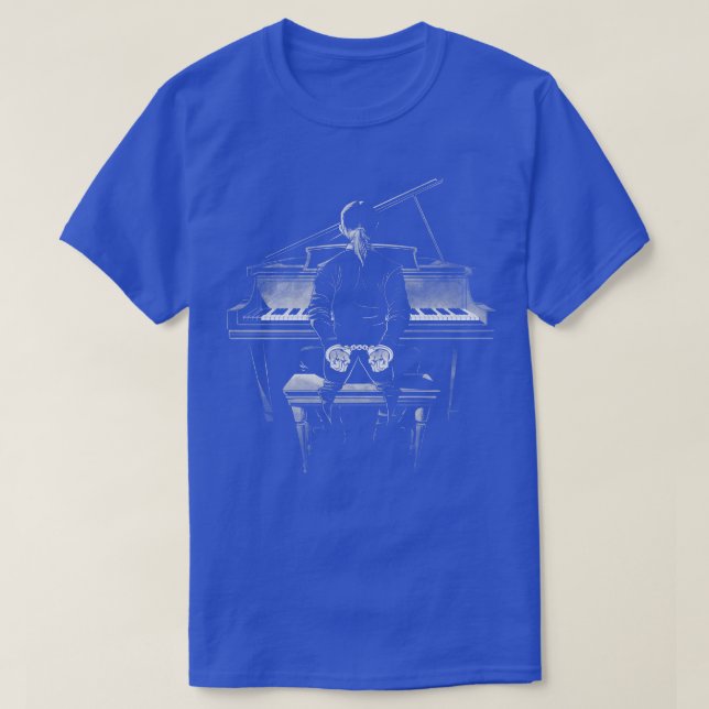 Piano-Taste T-Shirt (Design vorne)