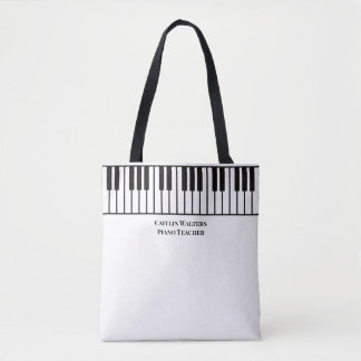 Piano Teacher Personalized Tasche