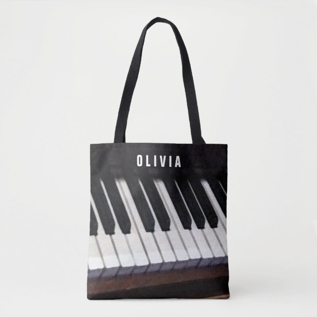 Piano Themed Gift Tasche (Vorderseite)
