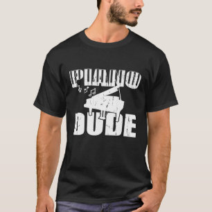 Piano Typ Music Player Geschenk Musiker Jazz Musik T-Shirt