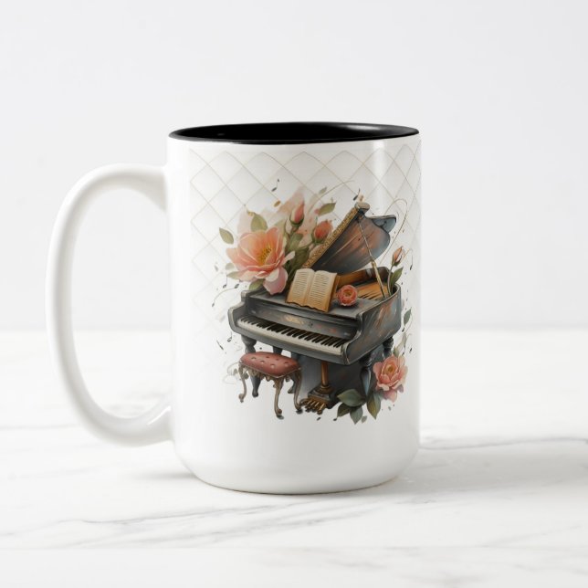 Piano Zweifarbige Tasse (Links)