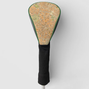 Pianta Di Mailand - Karte von Mailand, Italien Golf Headcover