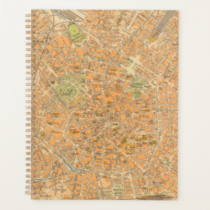 Pianta di Milano - Karte von Mailand, Italien Planer