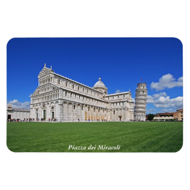 Piazza dei Miracoli Magnet (Horizontal)