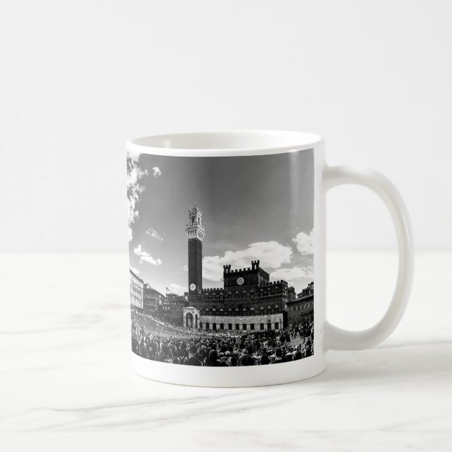 Piazza Del Campo, Sienna.Italy Kaffeetasse (Rechts)