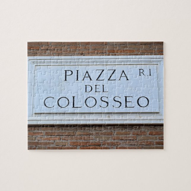 Piazza del Colosseo - Rom Kolosseum 8x10 - 110 pc (Horizontal)