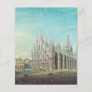Piazza del Duomo in Mailand von Carlo Bossoli