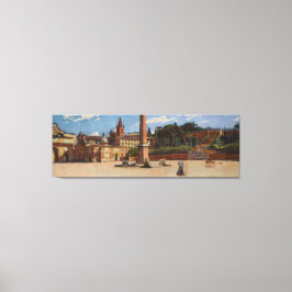 Piazza del Popolo in Rom (1900) Aleksander Gierym Leinwanddruck