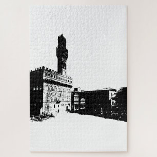 Piazza della Signoria in Florenz, Mittelitalien
