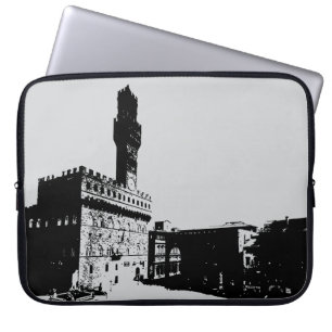 Piazza della Signoria in Florenz, Mittelitalien Laptopschutzhülle