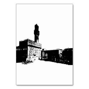 Piazza della Signoria in Florenz, Mittelitalien Tischnummer