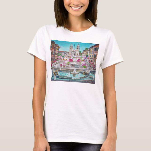 Piazza di Spagna T-Shirt (Vorderseite)