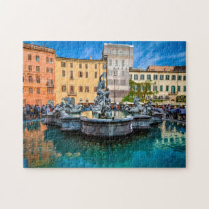 Piazza Navona Rom Italien . Puzzle