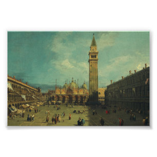 Piazza San Marco by Canaletto Fotodruck
