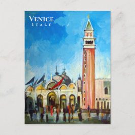 Piazza San Marco - Venedig, Italien Postkarte