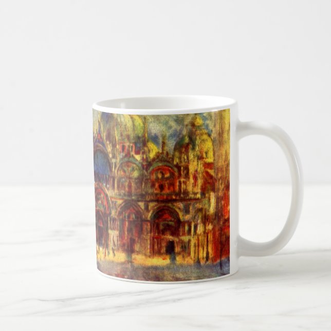 Piazza San Marco, Venedig von Pierre Renoir Kaffeetasse (Rechts)