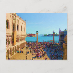 Piazza San Marco - Venezia Italia Postkarte