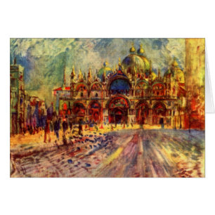 Piazza San Marco, Venise par Pierre Renoir