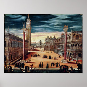 Piazzetta di San Marco, Venedig Poster