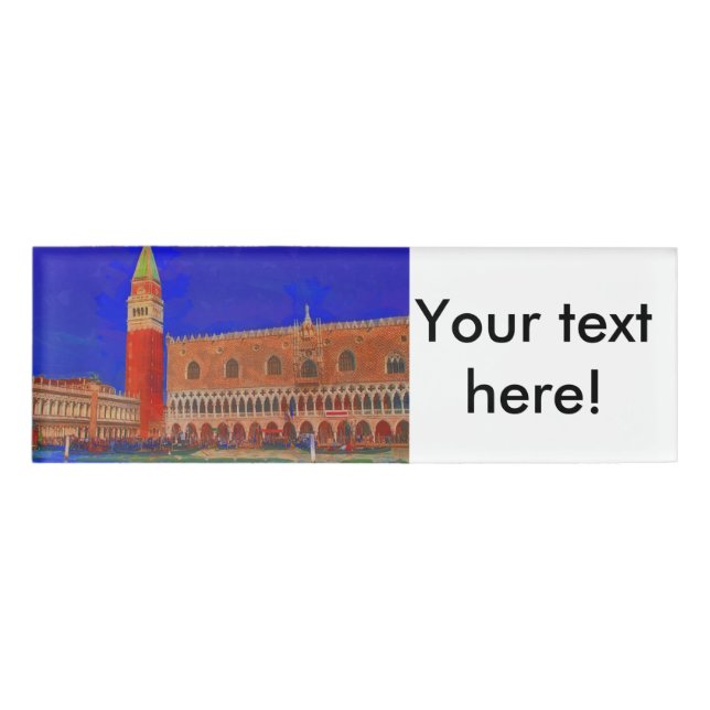 Piazzetta Namenschild (Vorderseite)